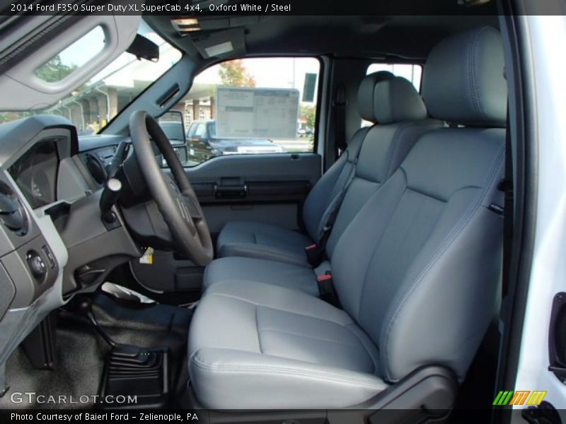 Front Seat of 2014 F350 Super Duty XL SuperCab 4x4