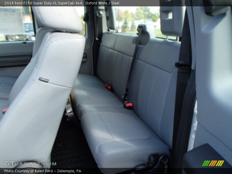 Rear Seat of 2014 F350 Super Duty XL SuperCab 4x4