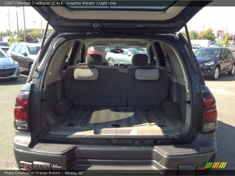 Graphite Metallic / Light Gray 2007 Chevrolet TrailBlazer LS 4x4