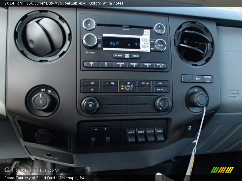 Oxford White / Steel 2014 Ford F350 Super Duty XL SuperCab 4x4