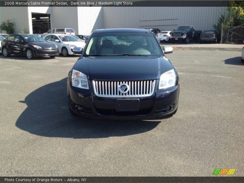 Dark Ink Blue / Medium Light Stone 2008 Mercury Sable Premier Sedan