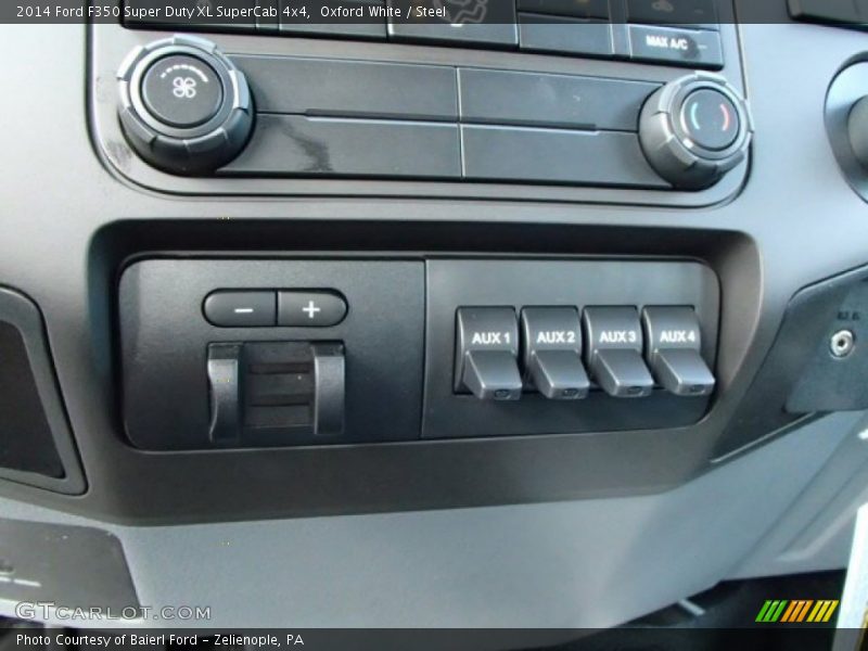 Oxford White / Steel 2014 Ford F350 Super Duty XL SuperCab 4x4