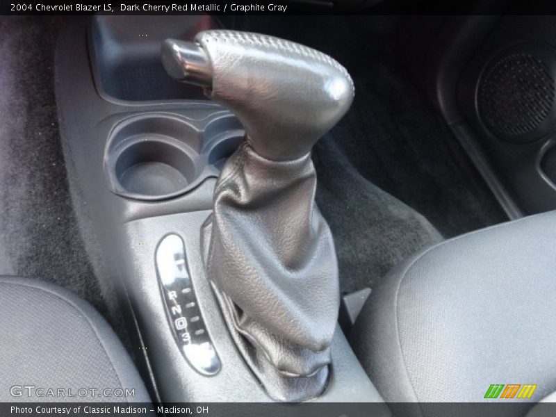 Dark Cherry Red Metallic / Graphite Gray 2004 Chevrolet Blazer LS