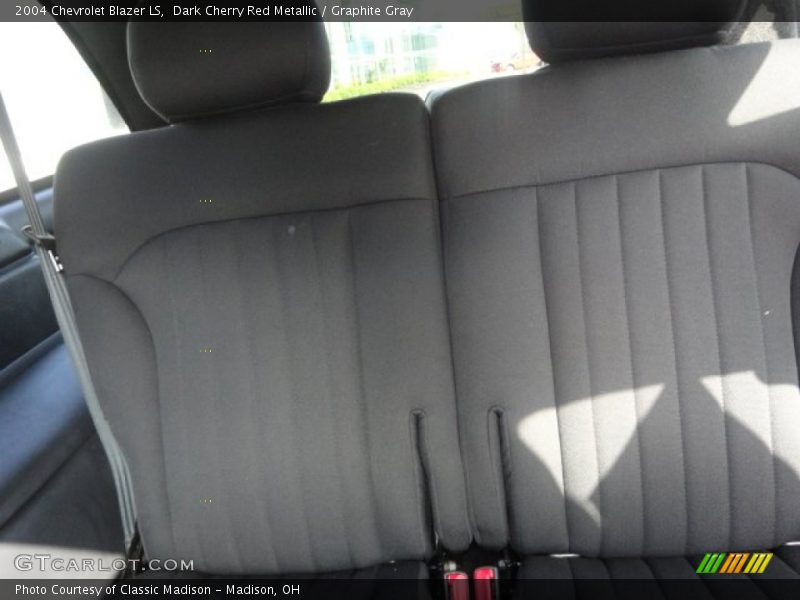 Dark Cherry Red Metallic / Graphite Gray 2004 Chevrolet Blazer LS