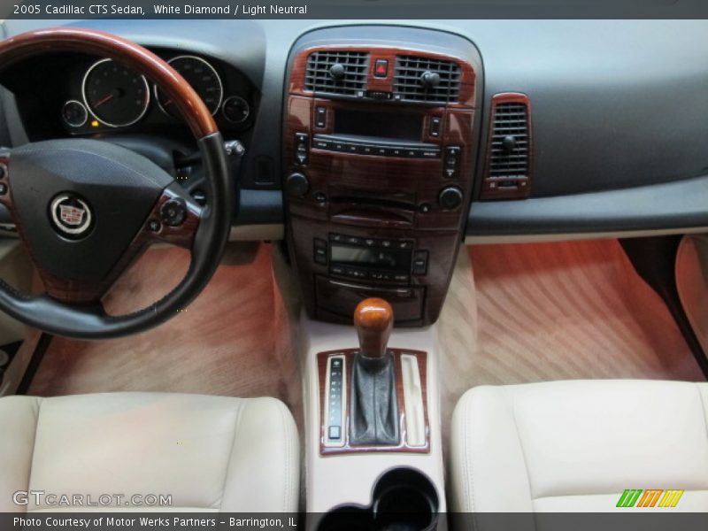 White Diamond / Light Neutral 2005 Cadillac CTS Sedan