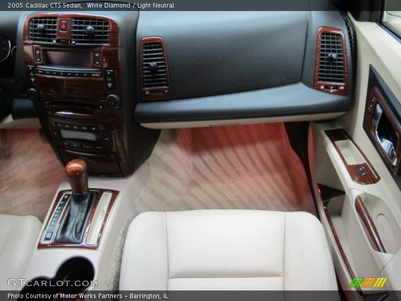 White Diamond / Light Neutral 2005 Cadillac CTS Sedan