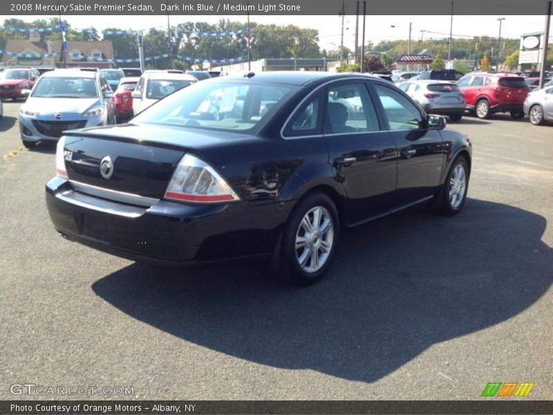 Dark Ink Blue / Medium Light Stone 2008 Mercury Sable Premier Sedan