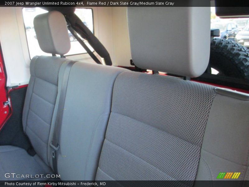 Flame Red / Dark Slate Gray/Medium Slate Gray 2007 Jeep Wrangler Unlimited Rubicon 4x4
