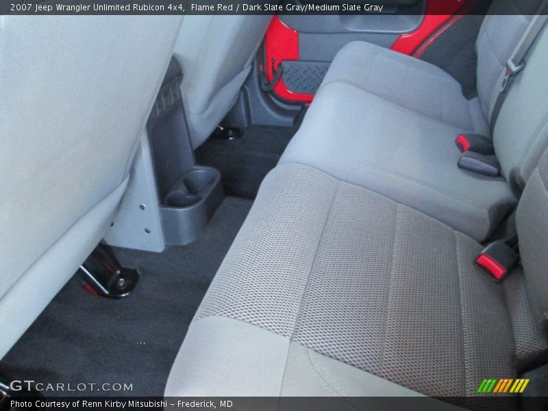 Flame Red / Dark Slate Gray/Medium Slate Gray 2007 Jeep Wrangler Unlimited Rubicon 4x4