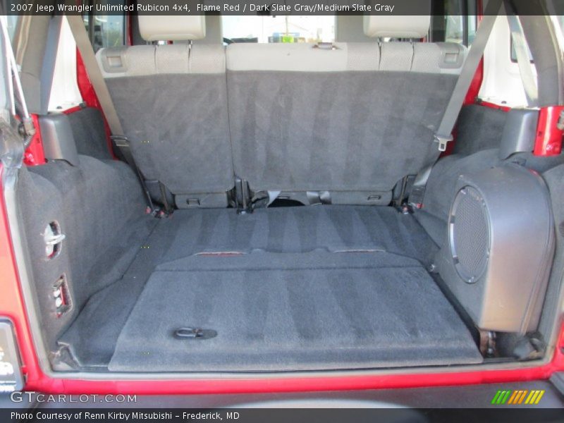 Flame Red / Dark Slate Gray/Medium Slate Gray 2007 Jeep Wrangler Unlimited Rubicon 4x4