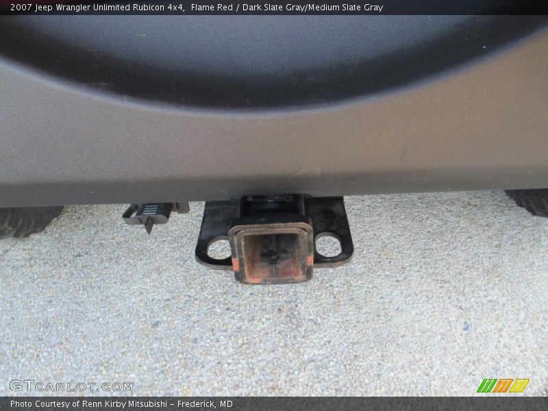 Flame Red / Dark Slate Gray/Medium Slate Gray 2007 Jeep Wrangler Unlimited Rubicon 4x4
