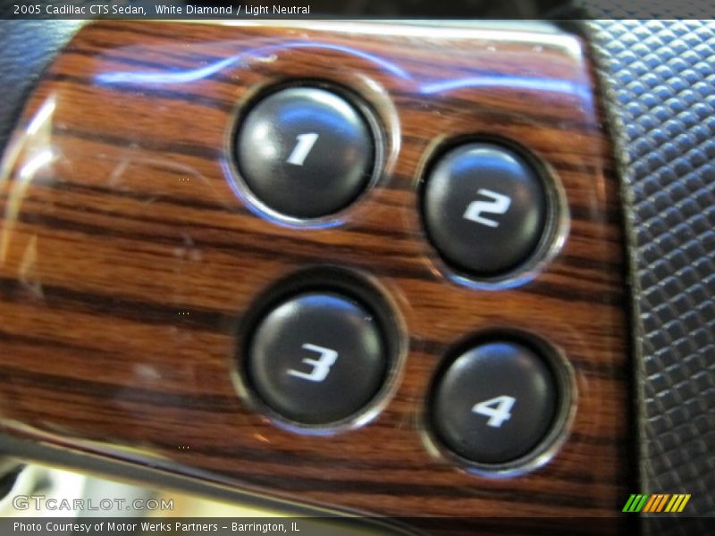 White Diamond / Light Neutral 2005 Cadillac CTS Sedan