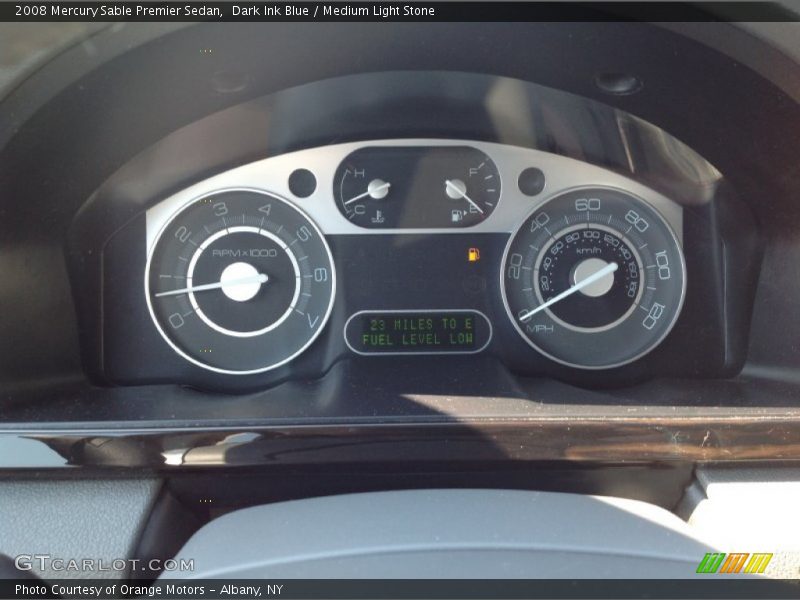 Dark Ink Blue / Medium Light Stone 2008 Mercury Sable Premier Sedan