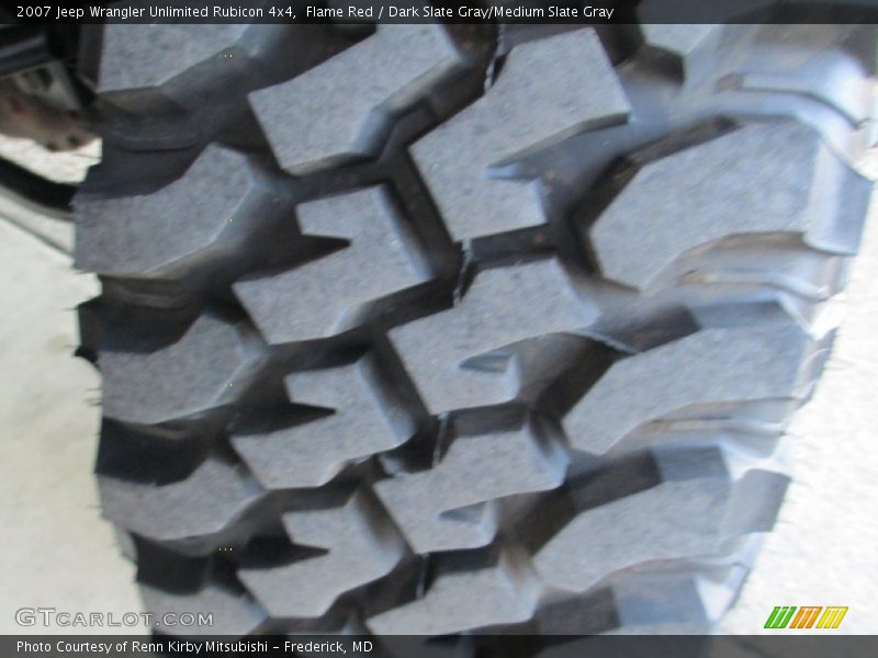 Flame Red / Dark Slate Gray/Medium Slate Gray 2007 Jeep Wrangler Unlimited Rubicon 4x4
