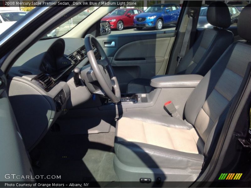 Dark Ink Blue / Medium Light Stone 2008 Mercury Sable Premier Sedan