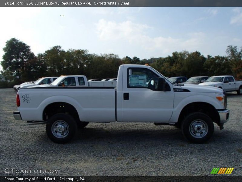 Oxford White / Steel 2014 Ford F350 Super Duty XL Regular Cab 4x4