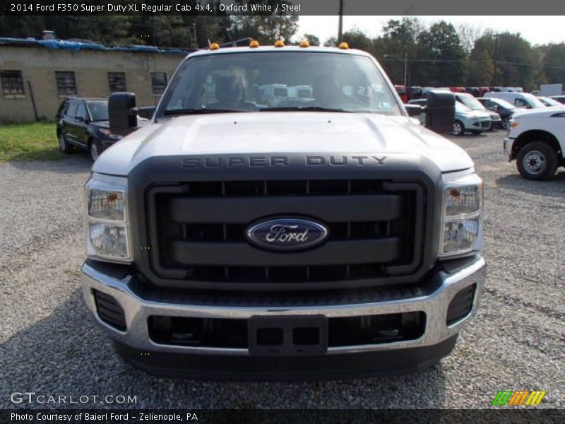 Oxford White / Steel 2014 Ford F350 Super Duty XL Regular Cab 4x4