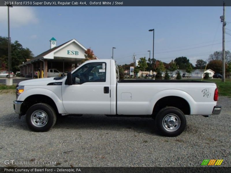 Oxford White / Steel 2014 Ford F350 Super Duty XL Regular Cab 4x4