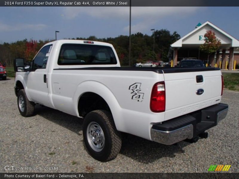 Oxford White / Steel 2014 Ford F350 Super Duty XL Regular Cab 4x4