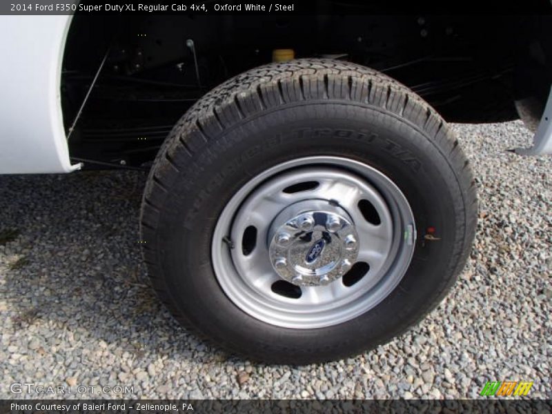 Oxford White / Steel 2014 Ford F350 Super Duty XL Regular Cab 4x4