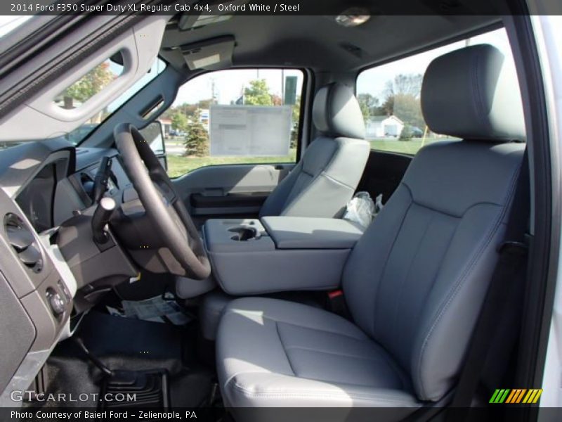 Oxford White / Steel 2014 Ford F350 Super Duty XL Regular Cab 4x4