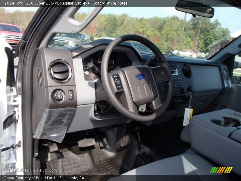 Oxford White / Steel 2014 Ford F350 Super Duty XL Regular Cab 4x4