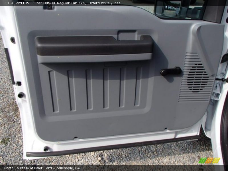Oxford White / Steel 2014 Ford F350 Super Duty XL Regular Cab 4x4