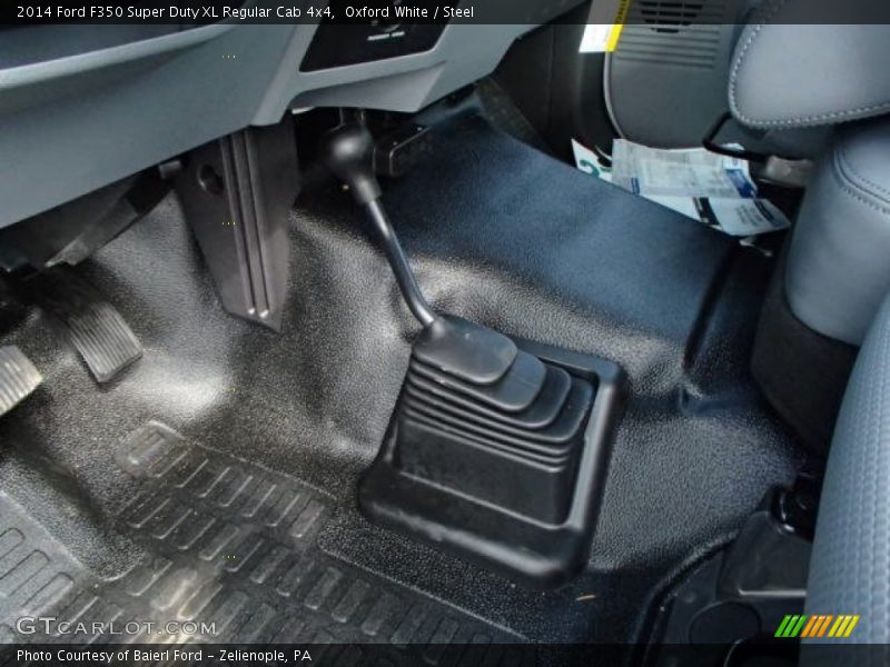 Oxford White / Steel 2014 Ford F350 Super Duty XL Regular Cab 4x4