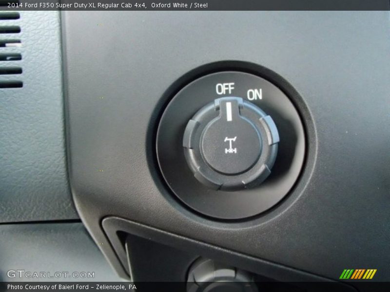 Oxford White / Steel 2014 Ford F350 Super Duty XL Regular Cab 4x4
