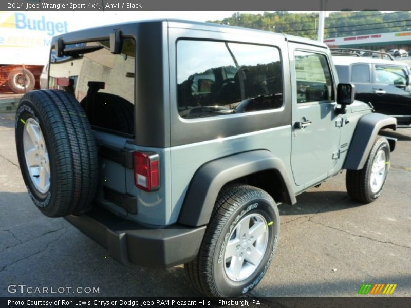Anvil / Black 2014 Jeep Wrangler Sport 4x4