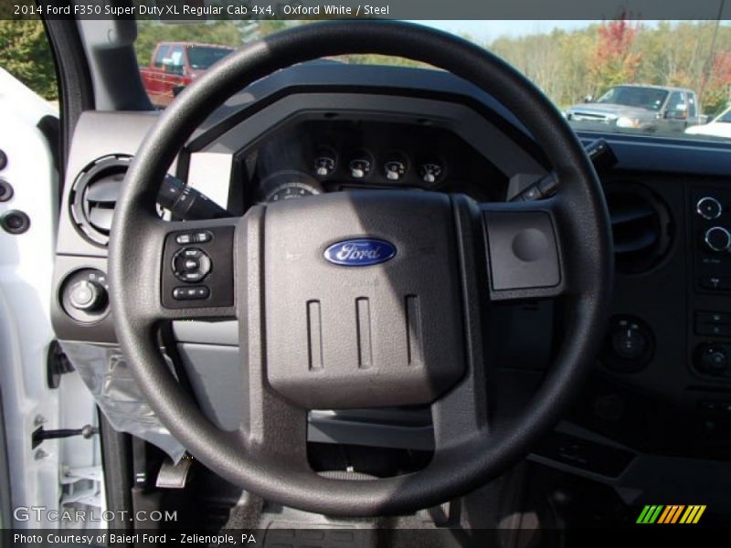 Oxford White / Steel 2014 Ford F350 Super Duty XL Regular Cab 4x4