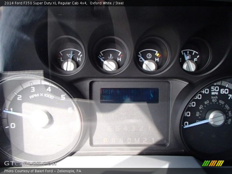 Oxford White / Steel 2014 Ford F350 Super Duty XL Regular Cab 4x4