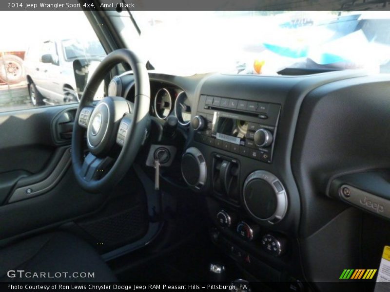 Anvil / Black 2014 Jeep Wrangler Sport 4x4