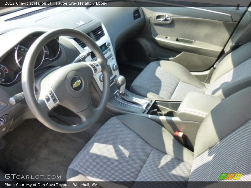 Taupe Gray Metallic / Ebony 2012 Chevrolet Malibu LT