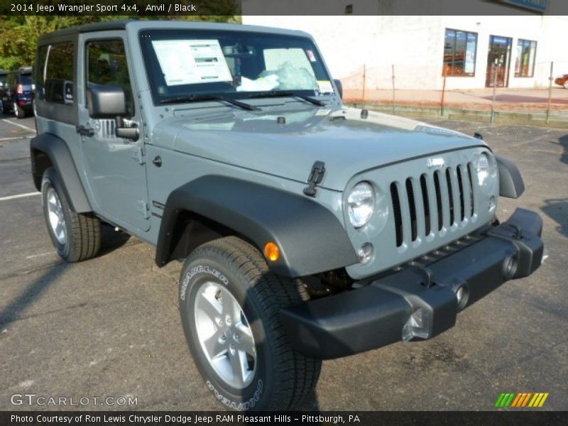 Anvil / Black 2014 Jeep Wrangler Sport 4x4