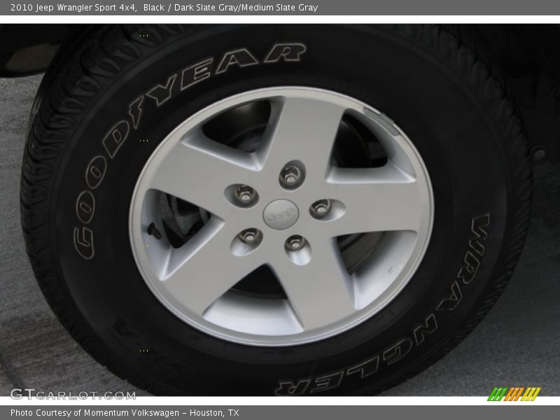 Black / Dark Slate Gray/Medium Slate Gray 2010 Jeep Wrangler Sport 4x4