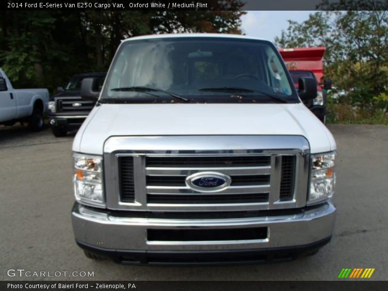 Oxford White / Medium Flint 2014 Ford E-Series Van E250 Cargo Van