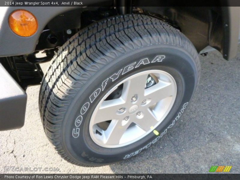 Anvil / Black 2014 Jeep Wrangler Sport 4x4