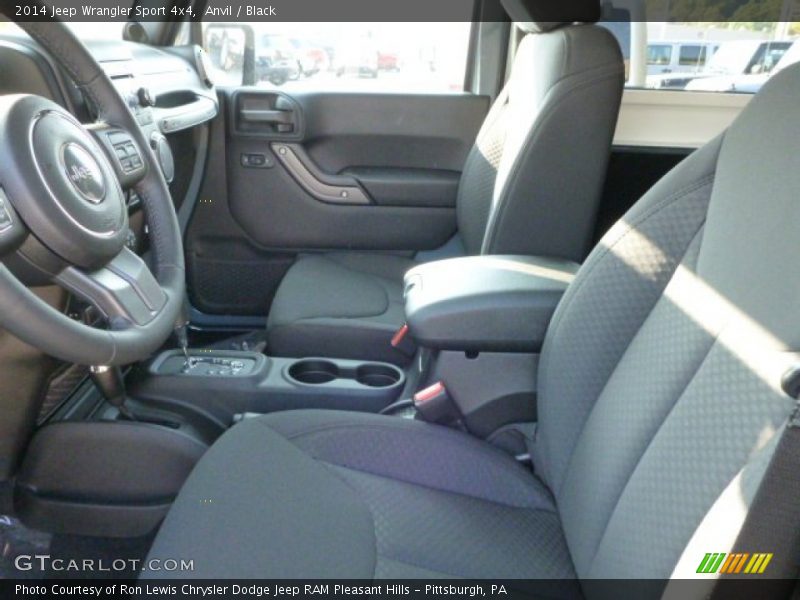 Anvil / Black 2014 Jeep Wrangler Sport 4x4
