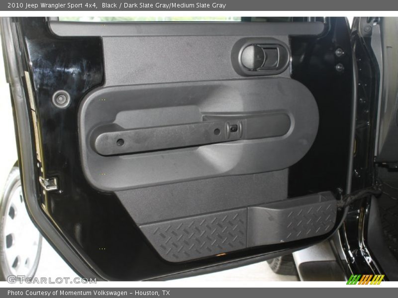 Black / Dark Slate Gray/Medium Slate Gray 2010 Jeep Wrangler Sport 4x4