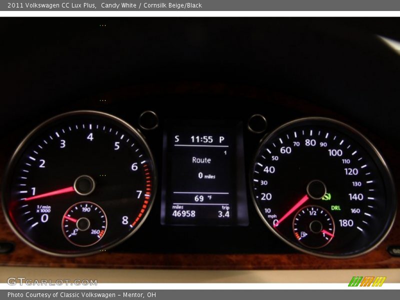  2011 CC Lux Plus Lux Plus Gauges