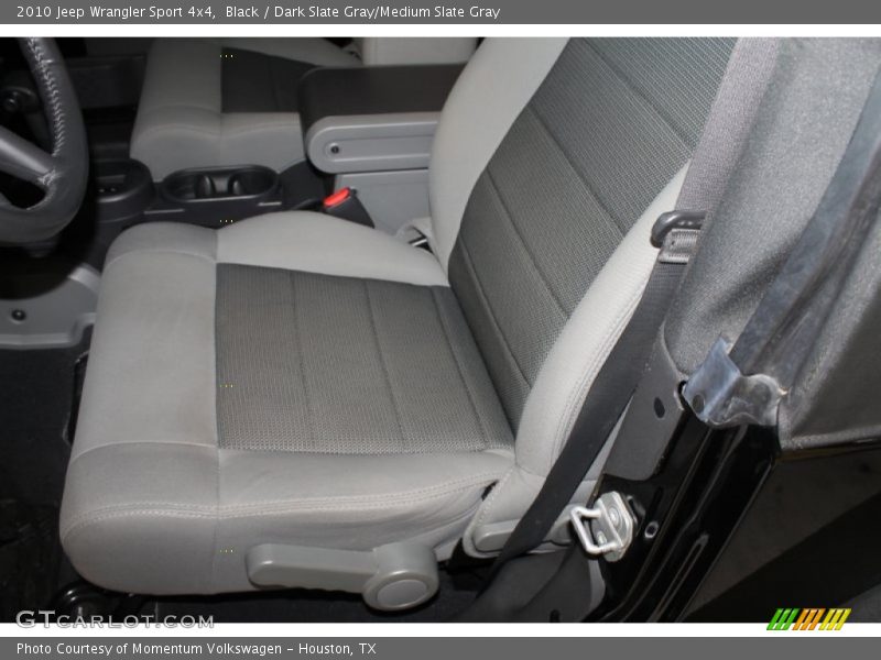 Black / Dark Slate Gray/Medium Slate Gray 2010 Jeep Wrangler Sport 4x4