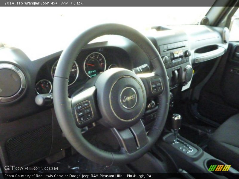 Anvil / Black 2014 Jeep Wrangler Sport 4x4