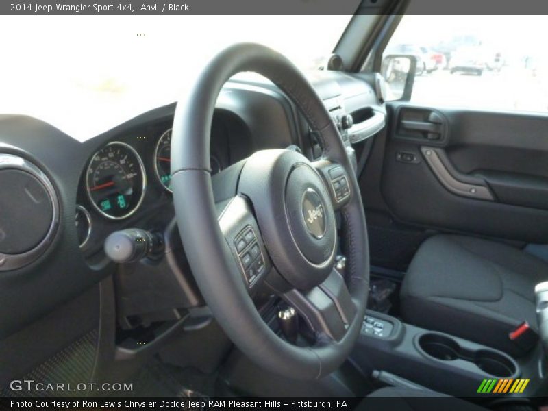 Anvil / Black 2014 Jeep Wrangler Sport 4x4