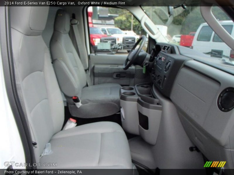 Oxford White / Medium Flint 2014 Ford E-Series Van E250 Cargo Van
