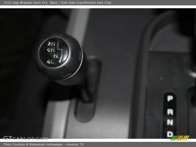 Black / Dark Slate Gray/Medium Slate Gray 2010 Jeep Wrangler Sport 4x4
