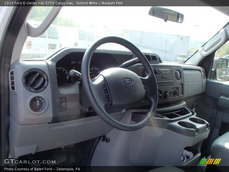Dashboard of 2014 E-Series Van E250 Cargo Van