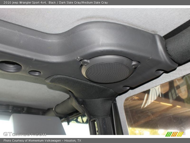Black / Dark Slate Gray/Medium Slate Gray 2010 Jeep Wrangler Sport 4x4