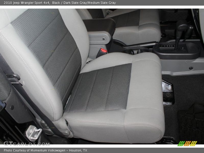 Black / Dark Slate Gray/Medium Slate Gray 2010 Jeep Wrangler Sport 4x4