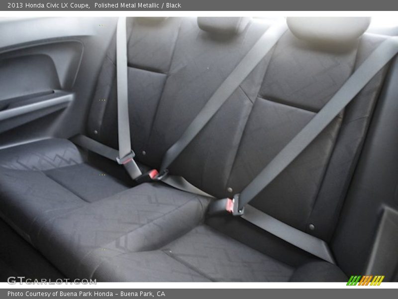 Polished Metal Metallic / Black 2013 Honda Civic LX Coupe